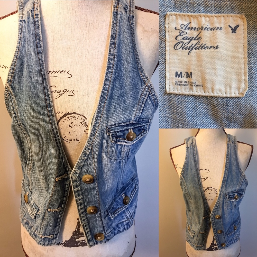 Denim vest