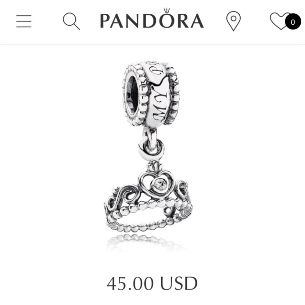 My Princess Pandora Charm