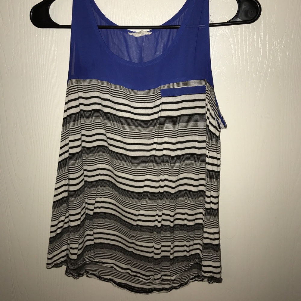Stripped tank top