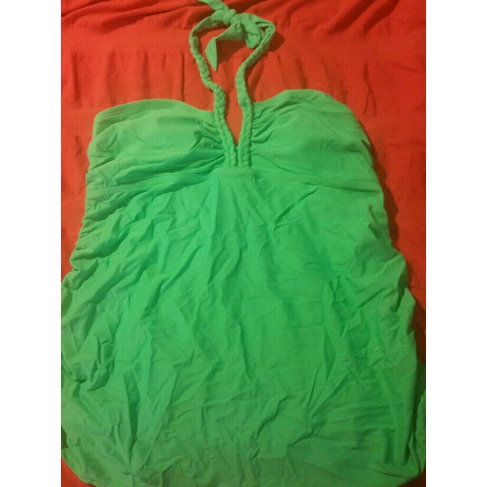 Mint green tankini top