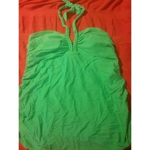 Mint green tankini top