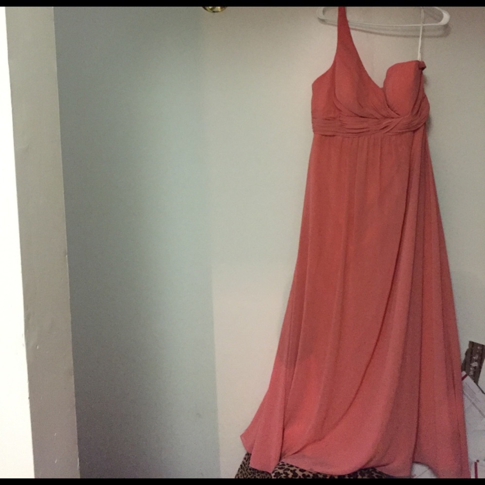 One shoulder dress size 18