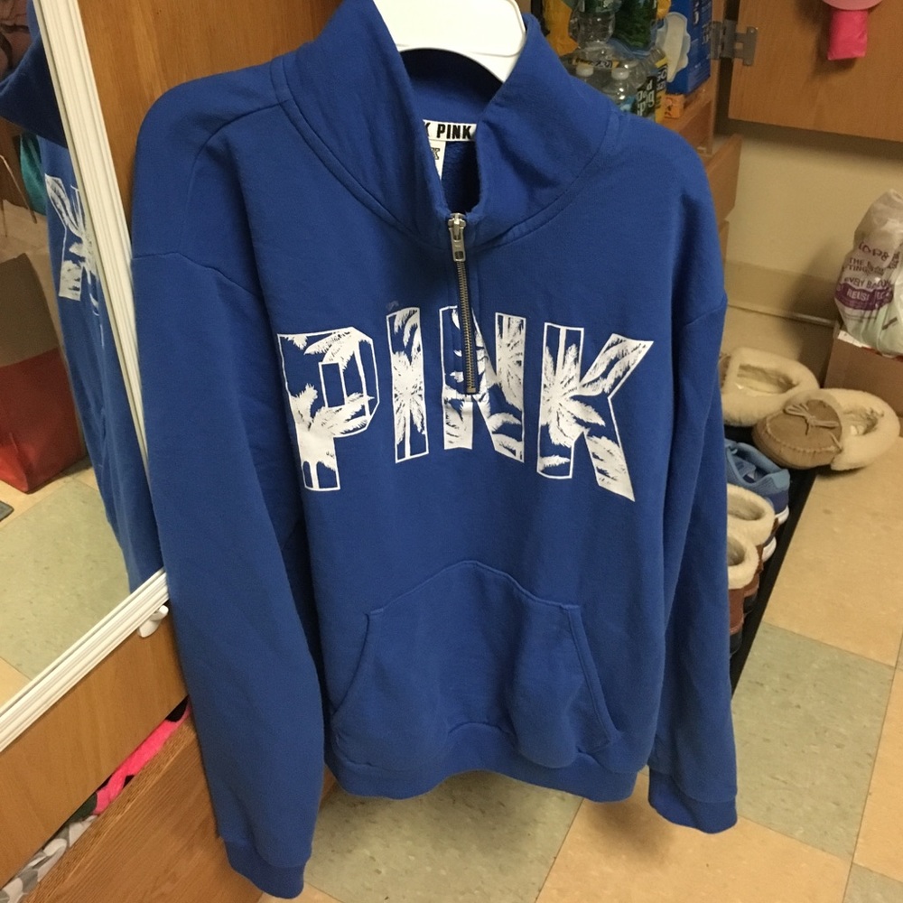 PINK Quarter Zip Sweatshirt