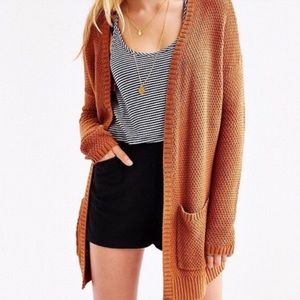 Urban Outfitters BDG Mustard Cardigan