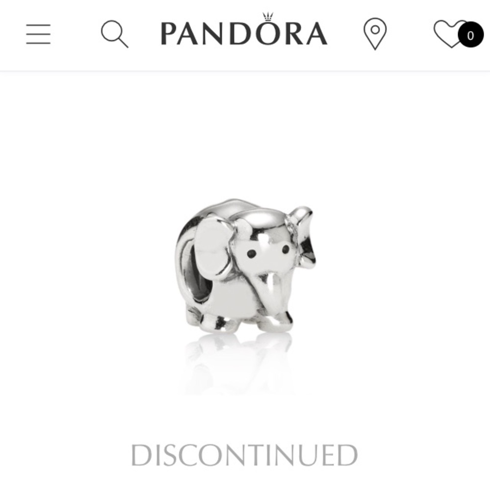 Elephant Pandora Charm