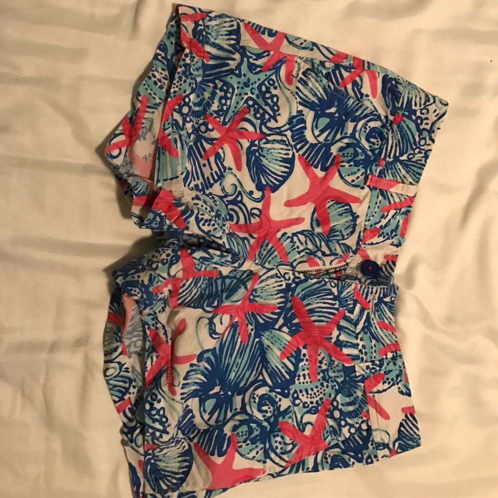 Lilly Pulitzer shorts size two.