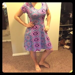 🚫SOLD🚫 T shirt dress with cutout back.