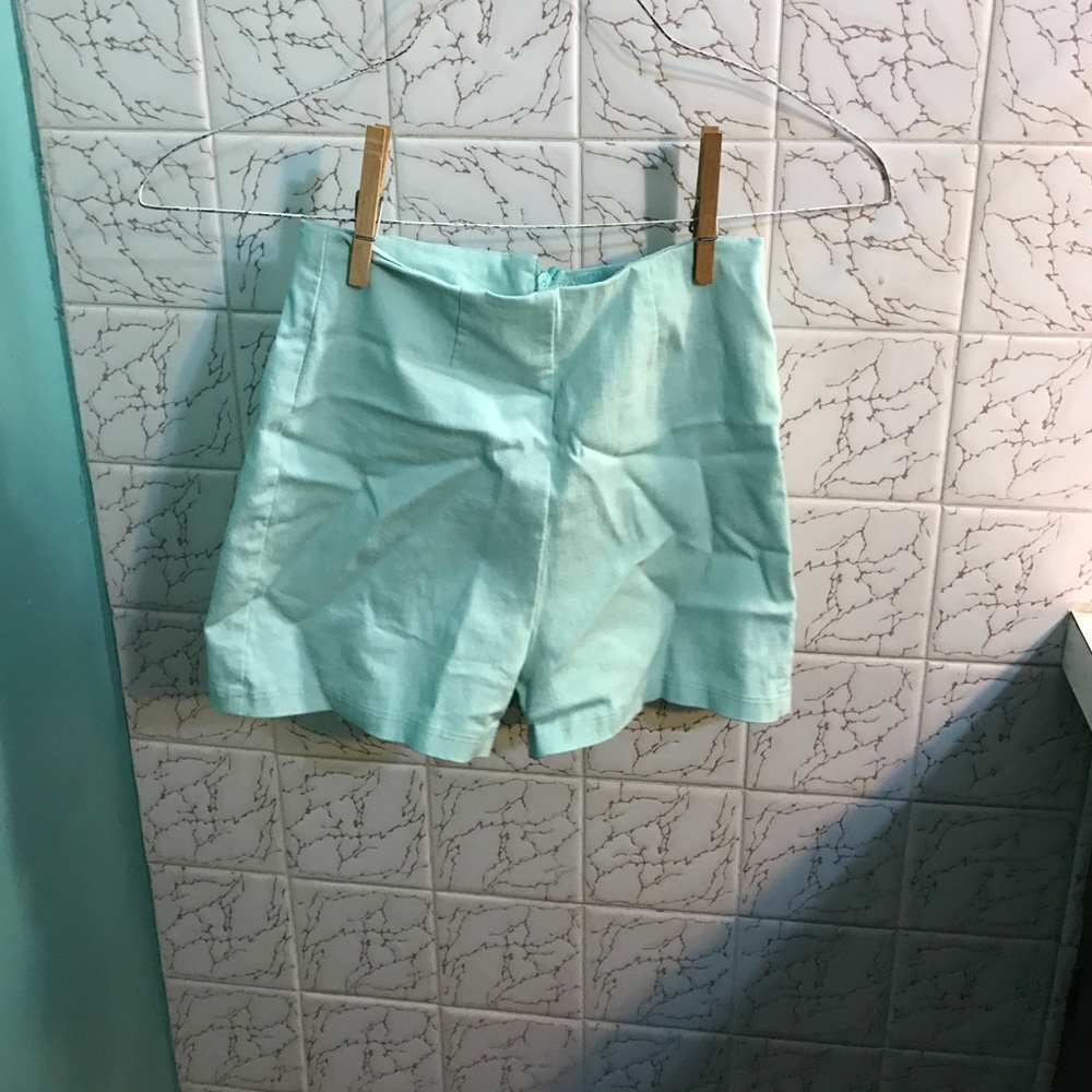 Blue Booty Shorts