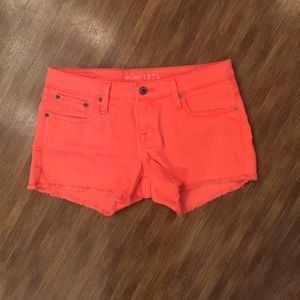 Raw Hem Big Star Cut Off Shorts