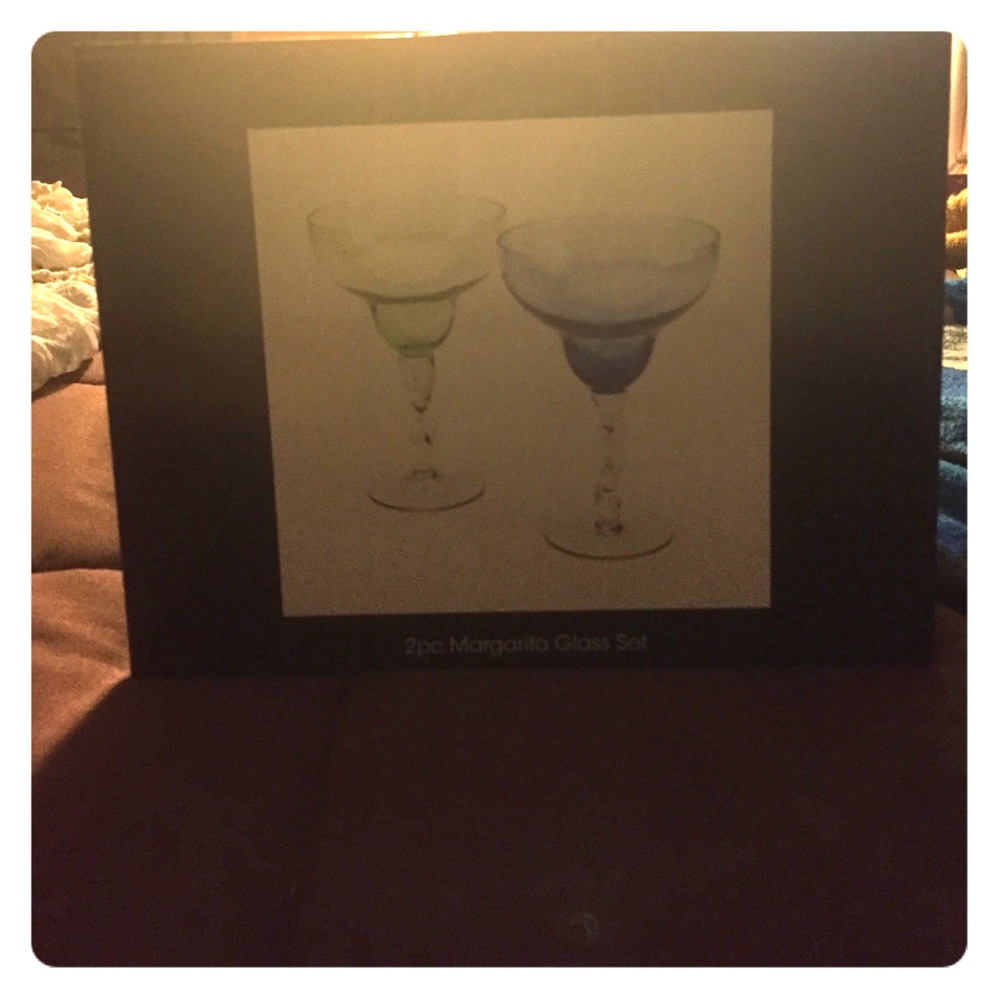 Brand new martini glasses