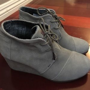 Toms Bootie Wedges
