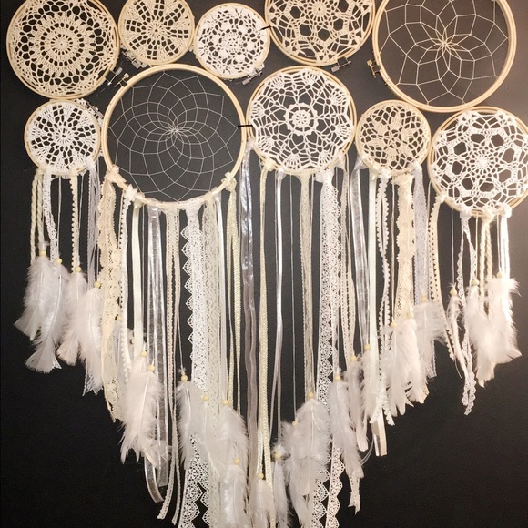 10 hoop Dream catcher - Picture 2 of 2