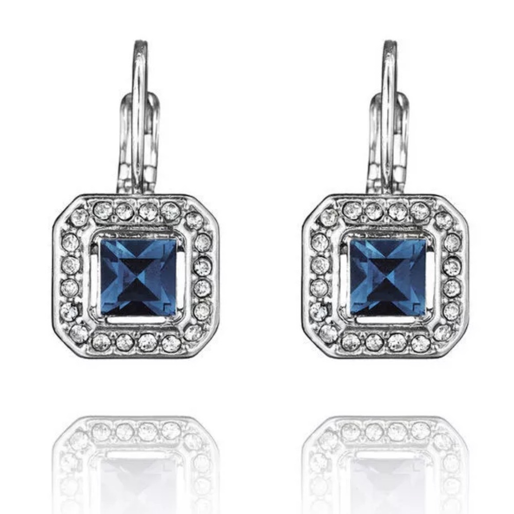 Kari CZ Leaver Back Earrings