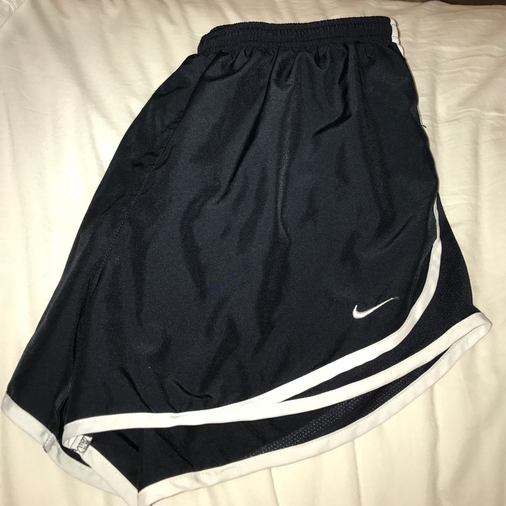 Navy Nike dri fit shorts