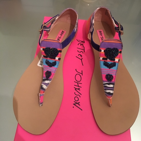 Betsey Johnson Shoes - Betsey Johnson Ladies sandals - size 7.5