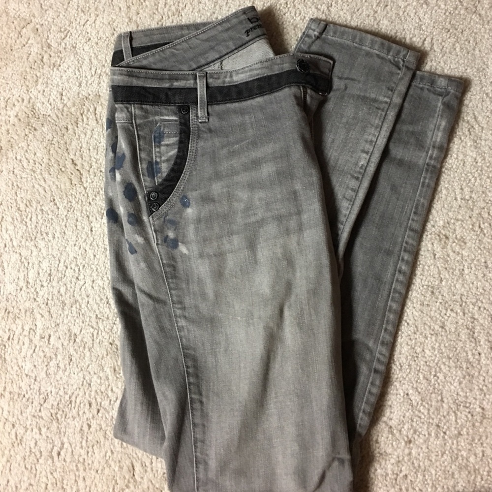 Bebe black/grey jeans