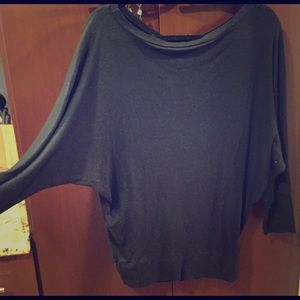 Michael Stars black dolman sweater nwt