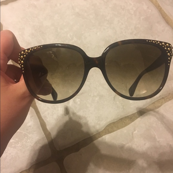 Alexander McQueen Studded Sunglasses