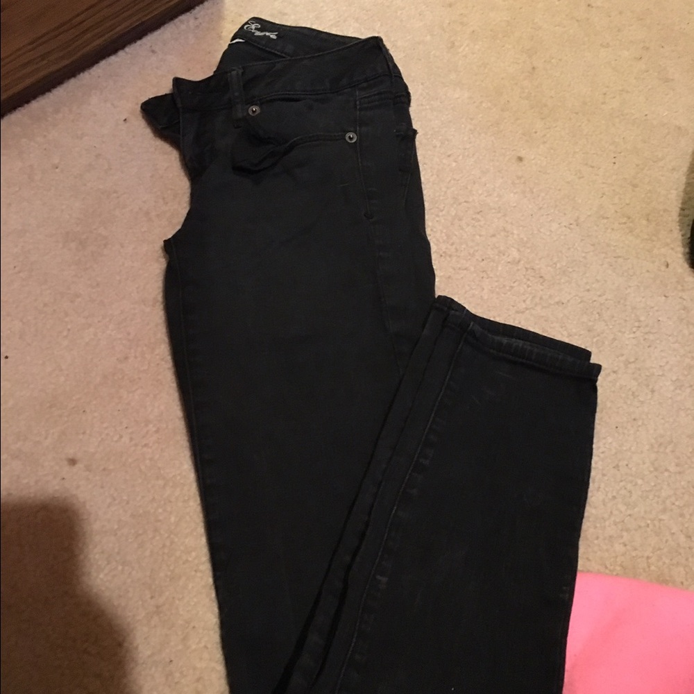 Black skinny jeans