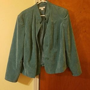 Suede Blazer