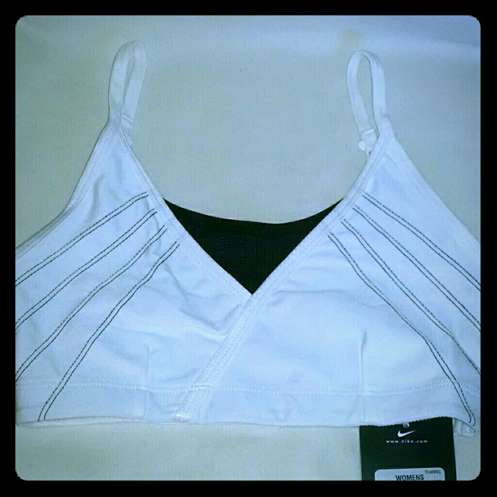 Vintage Nike fitness dance training adjustable straps sports bra/top