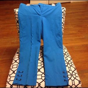 Nice bright blue crop pant