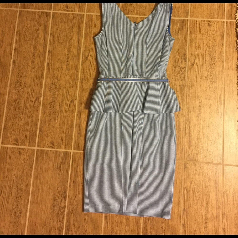 Nanette Lepore belted peplum sheath - Picture 3 of 3