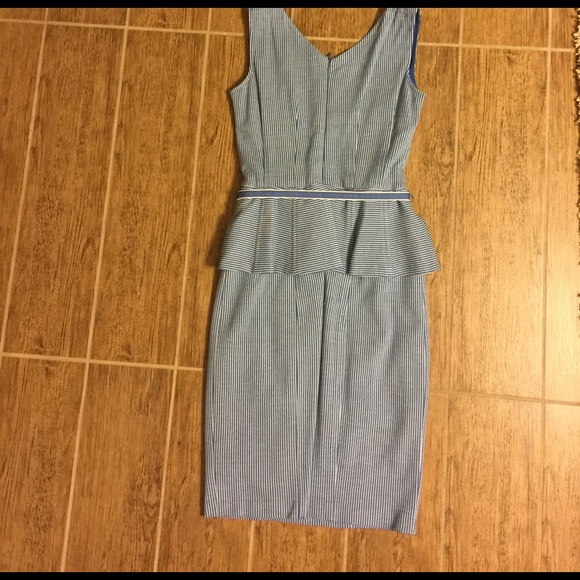 Nanette Lepore belted peplum sheath - Picture 3 of 3