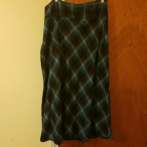 Plaid Skirt