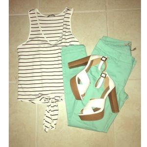 Charlotte Russe large tank top