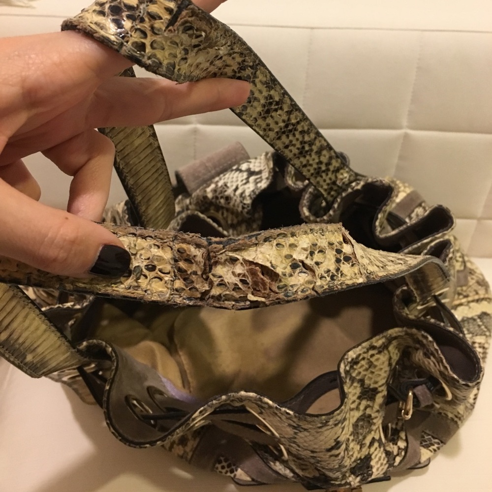 Python Jimmy Choo Hobo Handbag - image 4