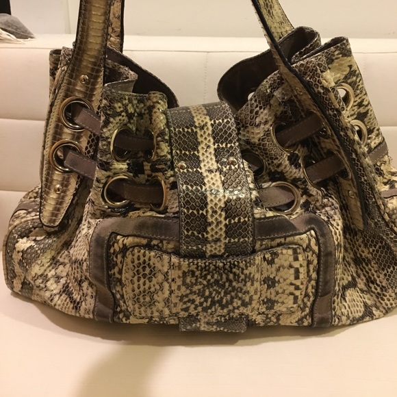 Python Jimmy Choo Hobo Handbag - Picture 2 of 4
