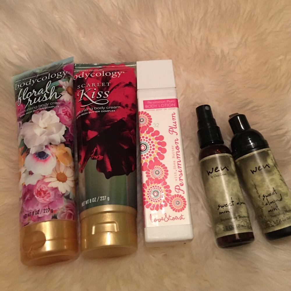Lotion and Wen Hair Care Products Bundle
