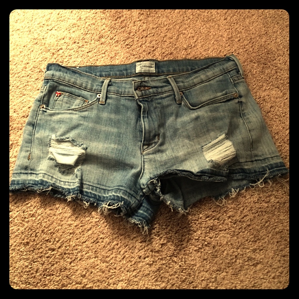 Hudson shorts- softest denim ever