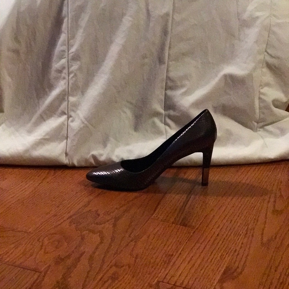 Gunmetal high heals