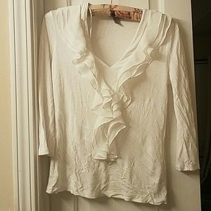 White H&M Blouse