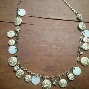 Lia Sophia Golden Circle Necklace