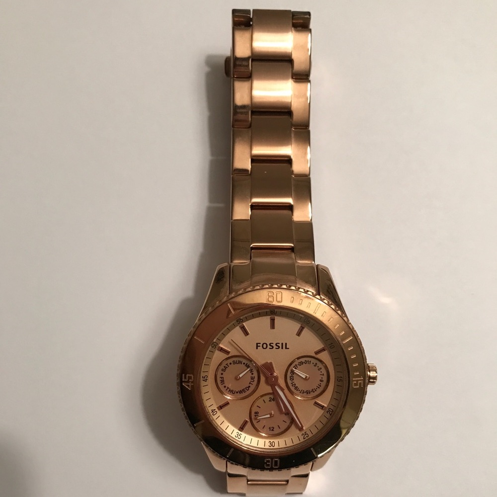 Fossil Rose Gold Watch