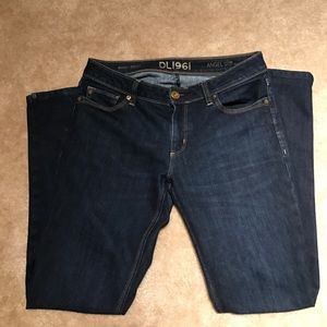 DL1961 straight leg skinny jeans