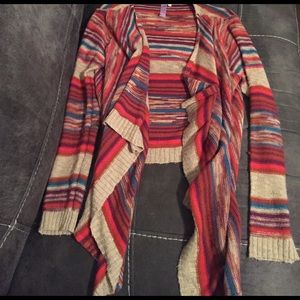 Alya Multicolored Sweater. Size Small.
