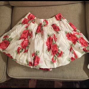 Abercrombie & Fitch floral skirt