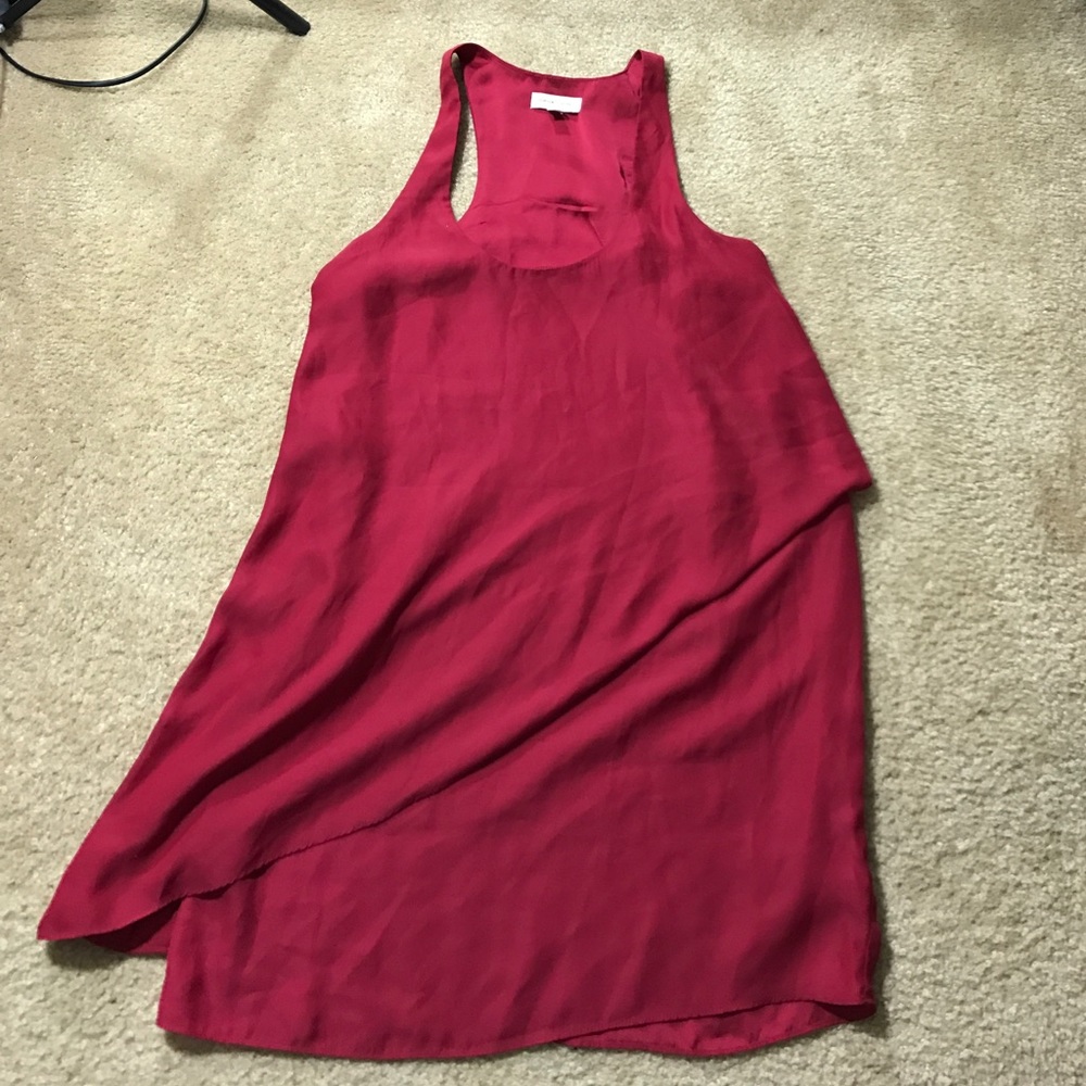 Red Racerback Dress - Picture 3 of 4