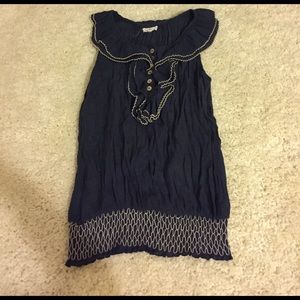Ruffle tank