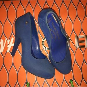 Vicienne Westwood x Melissa Blue heels