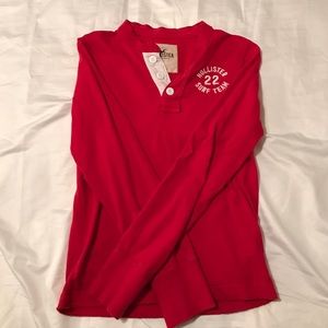 Hollister Co. - Long Sleeve Collar - Small