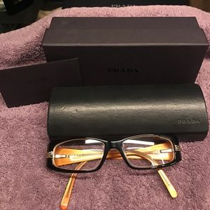 Authentic Prada glasses frame