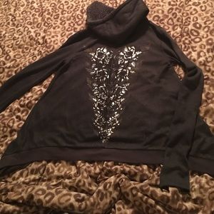 Miss me zip up sweater!