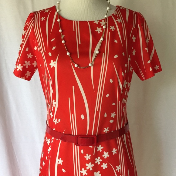 Vintage Paul of California Red Dress - Picture 2 of 8
