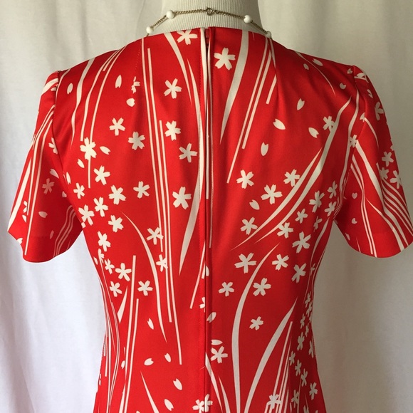 Vintage Paul of California Red Dress - Picture 5 of 8