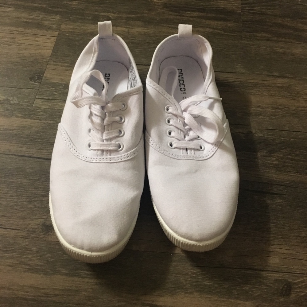 White sneakers